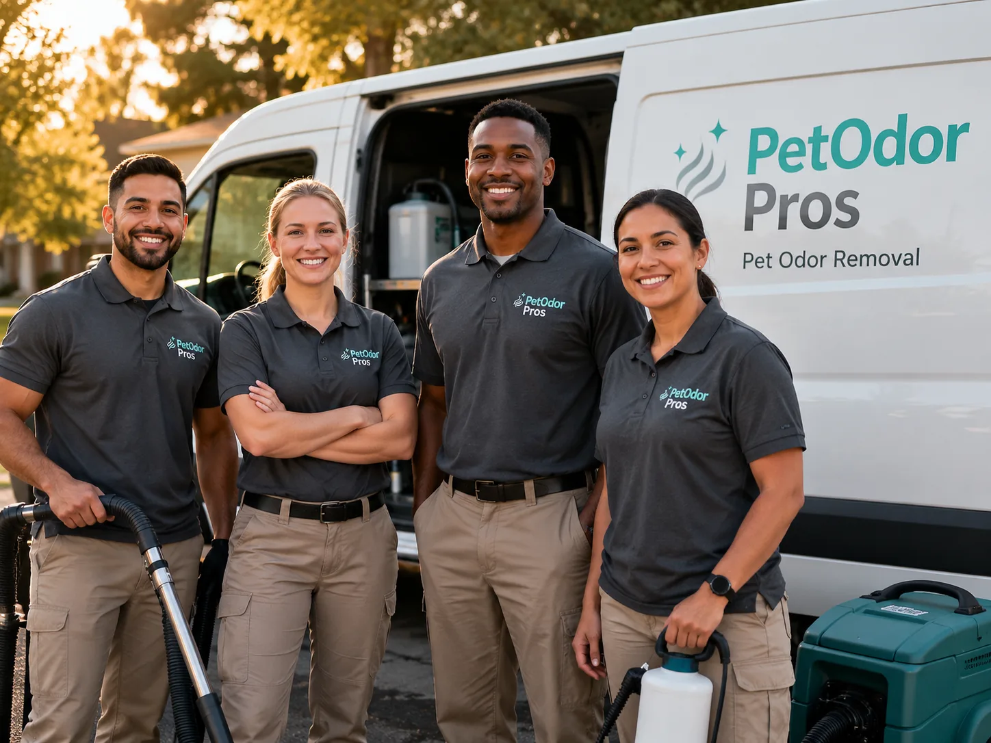 Pet Odor Removal team serving Denison, TX